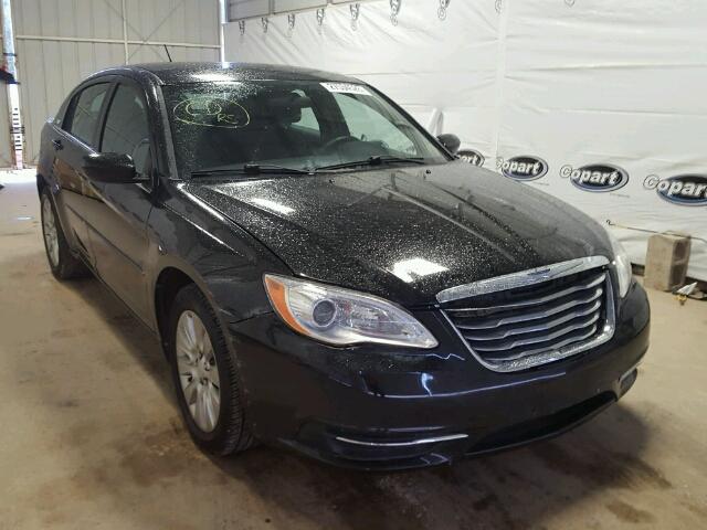 1C3CCBAB9CN201598 - 2012 CHRYSLER 200 LX BLACK photo 9