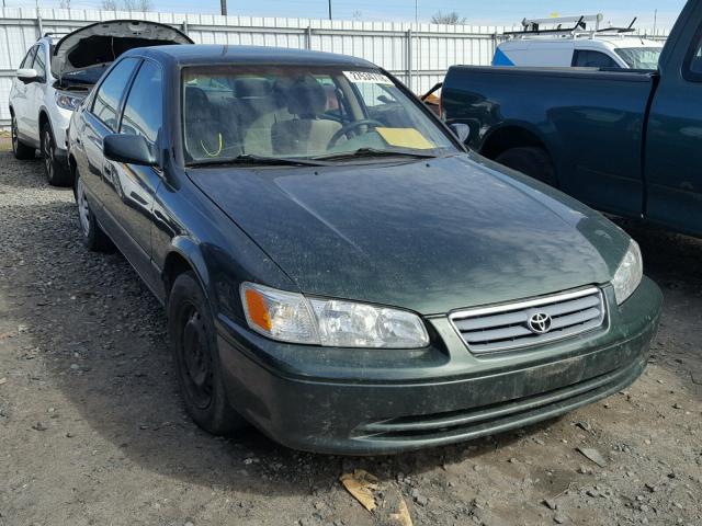 4T1BG22K81U099462 - 2001 TOYOTA CAMRY CE GREEN photo 1