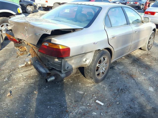 19UUA5665YA004205 - 2000 ACURA 3.2TL GOLD photo 4