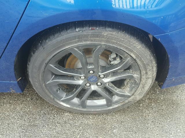 3FA6P0H71JR109212 - 2018 FORD FUSION SE أزرق صورة 9