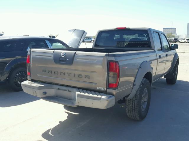 1N6ED29X93C461008 - 2003 NISSAN FRONTIER C GRAY photo 4