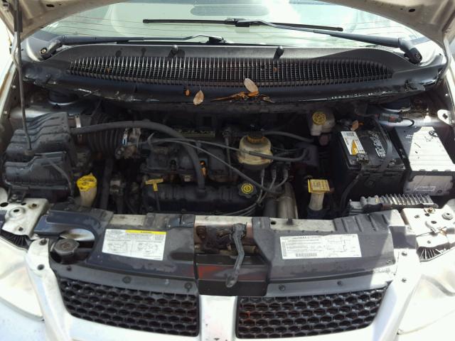 1D4GP24323B127497 - 2003 DODGE GRAND CARA SILVER photo 7