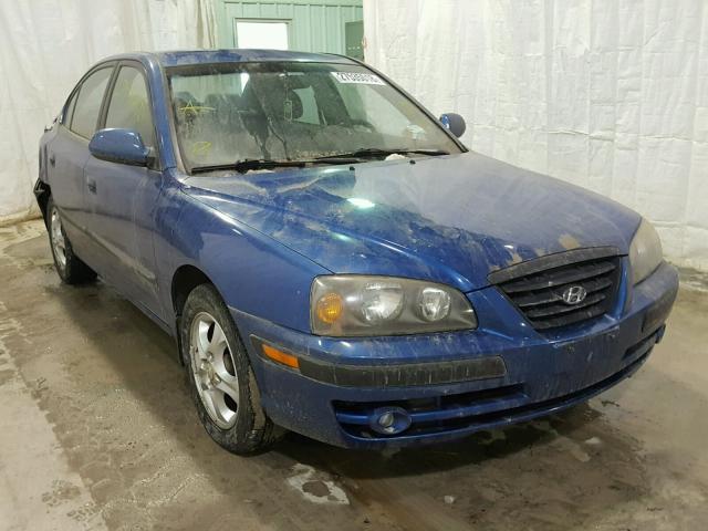 KMHDN46D05U115889 - 2005 HYUNDAI ELANTRA GL BLUE photo 1