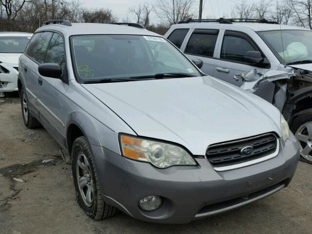 4S4BP61CX76327704 - 2007 SUBARU OUTBACK SILVER photo 1