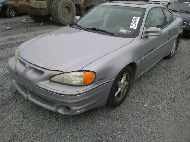 1G2NV12E6YM824695 - 2000 PONTIAC GRAND AM G SILVER photo 2