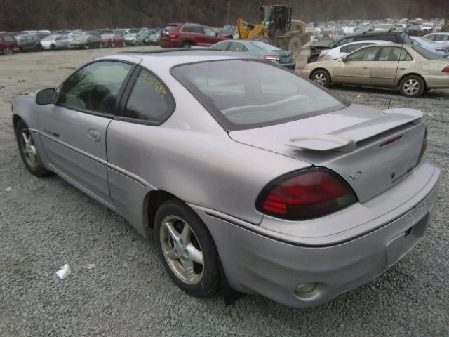 1G2NV12E6YM824695 - 2000 PONTIAC GRAND AM G SILVER photo 3