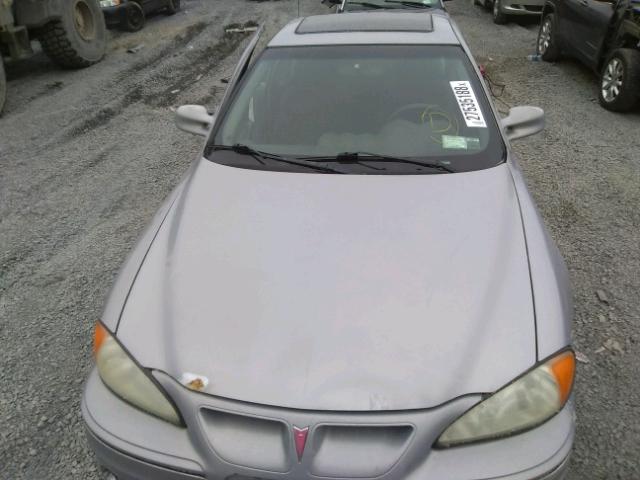 1G2NV12E6YM824695 - 2000 PONTIAC GRAND AM G SILVER photo 9