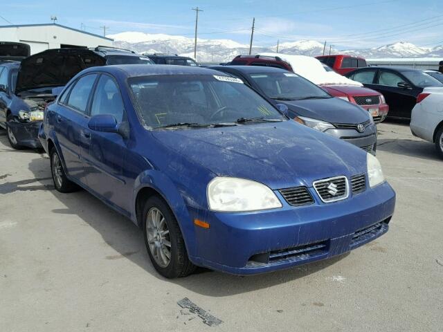 KL5JD52Z54K966202 - 2004 SUZUKI FORENZA S BLUE photo 1