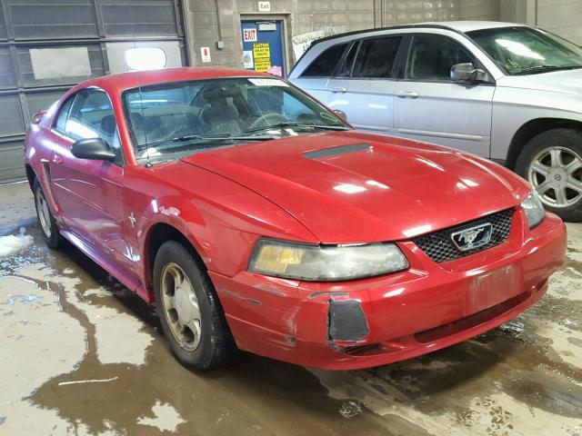 1FAFP40481F175441 - 2001 FORD MUSTANG RED photo 1