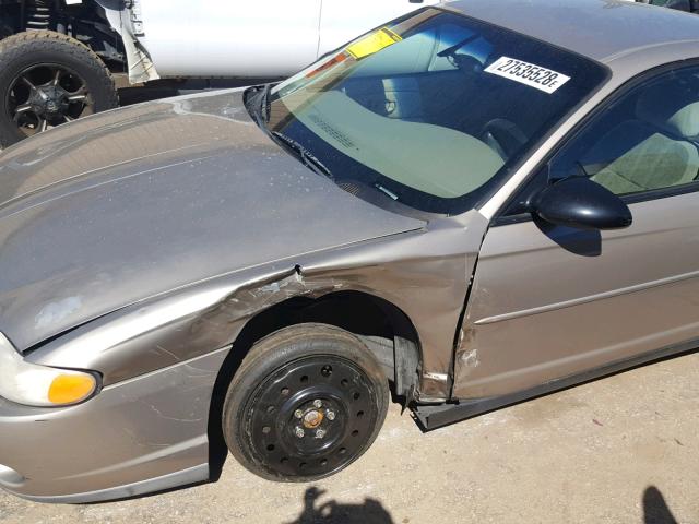 2G1WW12E539102565 - 2003 CHEVROLET MONTE CARL 棕色 照片 10