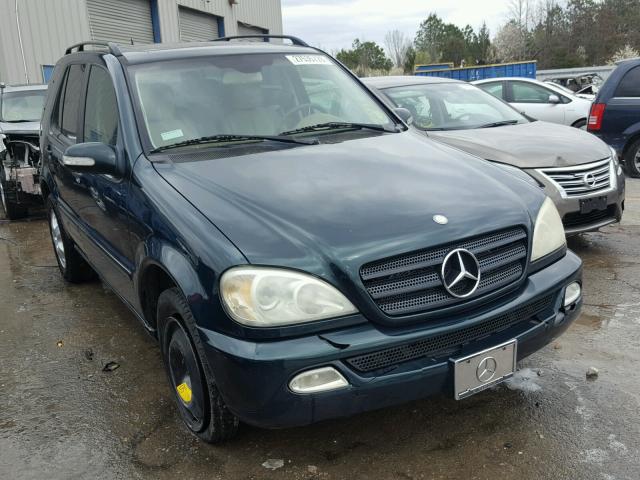 4JGAB54E12A326030 - 2002 MERCEDES-BENZ ML 320 GREEN photo 2