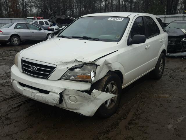 KNDJD736275704926 - 2007 KIA SORENTO EX WHITE photo 2