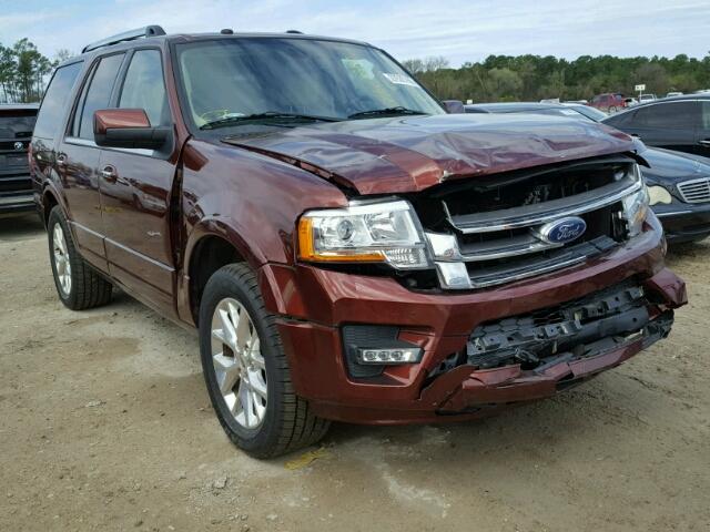 1FMJU1KT5GEF41835 - 2016 FORD EXPEDITION BURGUNDY photo 1