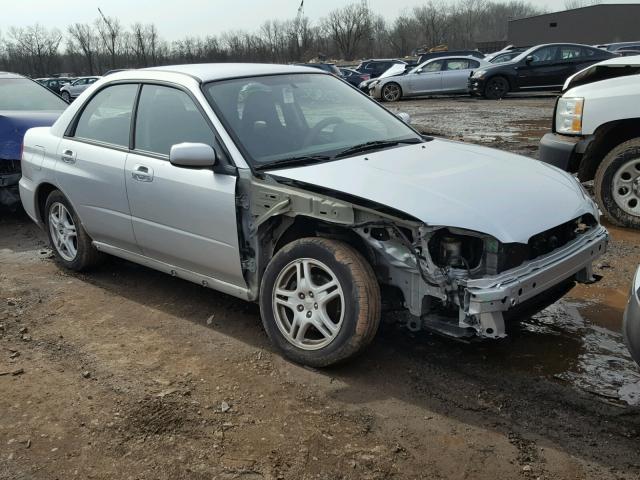 JF1GD66535H504355 - 2005 SUBARU IMPREZA RS SILVER photo 1