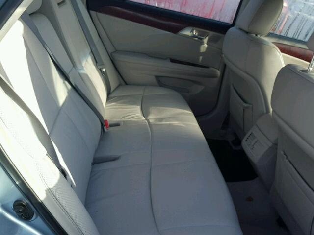 4T1BK3DB3BU380670 - 2011 TOYOTA AVALON BAS BLUE photo 6