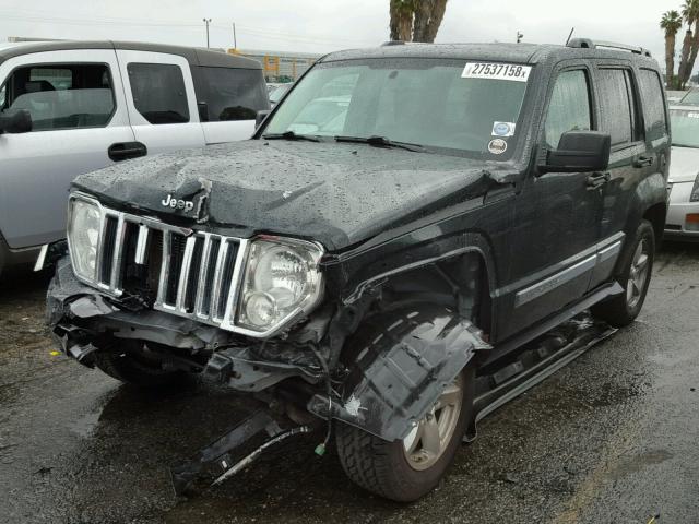 1J8GP58K79W511849 - 2009 JEEP LIBERTY LI BLACK photo 2