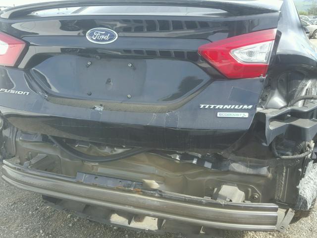 3FA6P0K9XGR135715 - 2016 FORD FUSION TIT BLACK photo 9