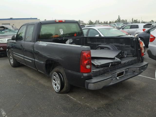 1GCEC19V93Z224790 - 2003 CHEVROLET SILVERADO BLACK photo 3