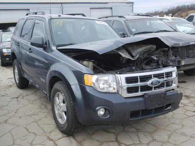 1FMCU03Z98KC70190 - 2008 FORD ESCAPE XLT GRAY photo 1