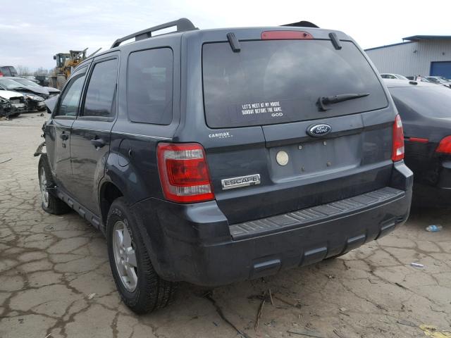 1FMCU03Z98KC70190 - 2008 FORD ESCAPE XLT GRAY photo 3