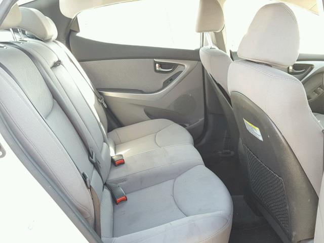 KMHDH4AE1DU823350 - 2013 HYUNDAI ELANTRA GL SILVER photo 6