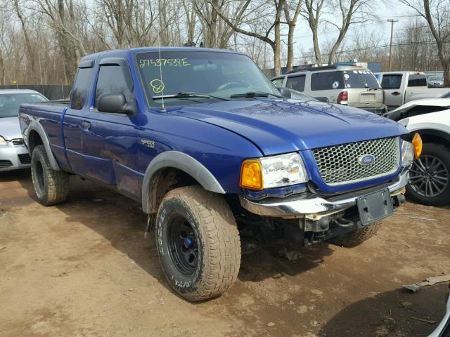 1FTZR45EX3TA05282 - 2003 FORD RANGER SUP BLUE photo 1