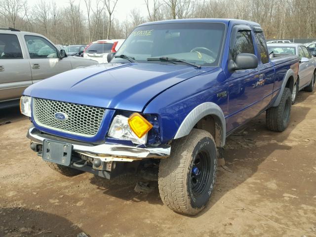 1FTZR45EX3TA05282 - 2003 FORD RANGER SUP BLUE photo 2