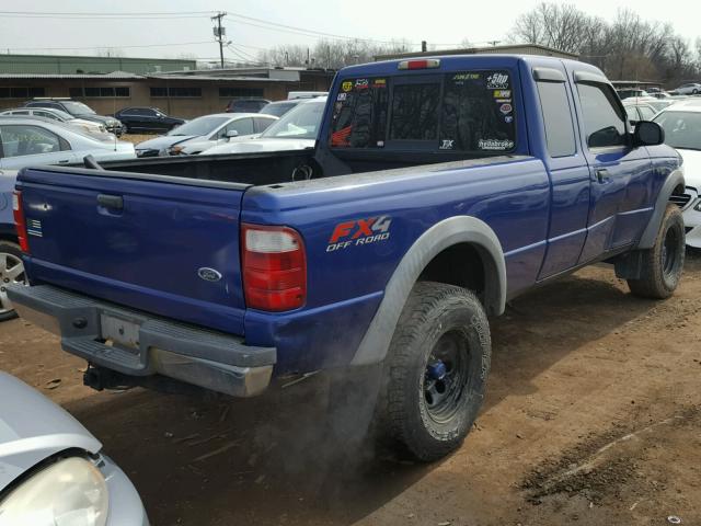 1FTZR45EX3TA05282 - 2003 FORD RANGER SUP BLUE photo 4