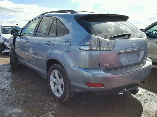 JTJHA31U140047155 - 2004 LEXUS RX 330 BLUE photo 3