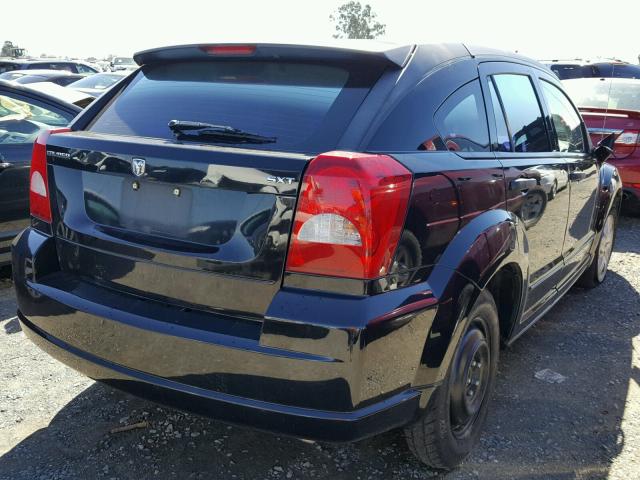 1B3HB48B87D561237 - 2007 DODGE CALIBER SX BLACK photo 4