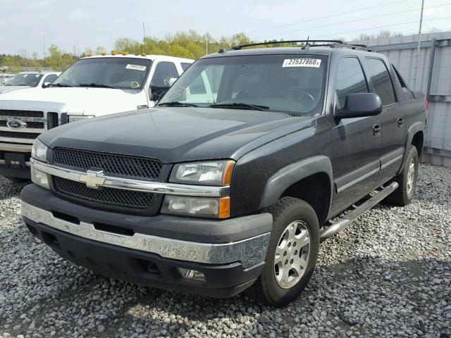 3GNEC12Z65G151496 - 2005 CHEVROLET AVALANCHE CHARCOAL photo 2