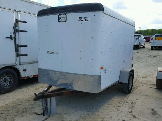 4D6EB10139A027126 - 2009 CARGO TRAILER WHITE photo 2