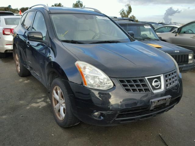 JN8AS58V18W406989 - 2008 NISSAN ROGUE S BLACK photo 1