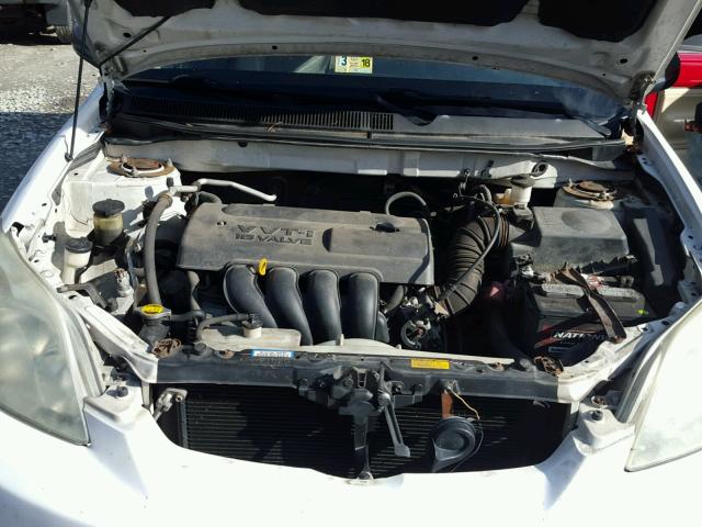 2T1KR32E14C290432 - 2004 TOYOTA COROLLA MA WHITE photo 7