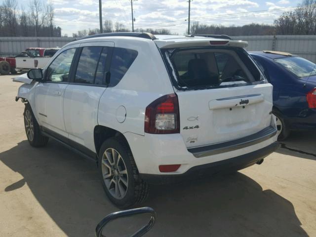 1C4NJDBB9GD596611 - 2016 JEEP COMPASS SP WHITE photo 3