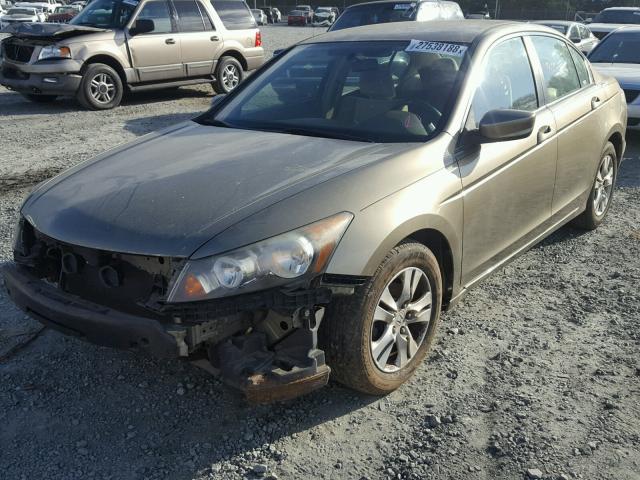 1HGCP26418A000157 - 2008 HONDA ACCORD LXP BEIGE photo 2