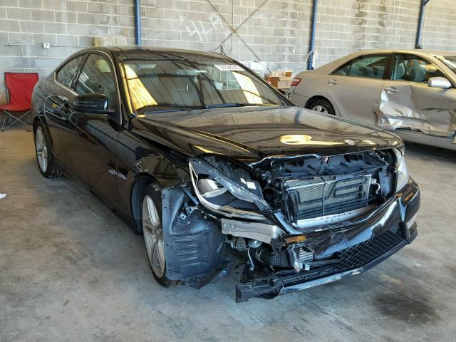 WDDGJ4HB9EG279655 - 2014 MERCEDES-BENZ C250 BLACK photo 1