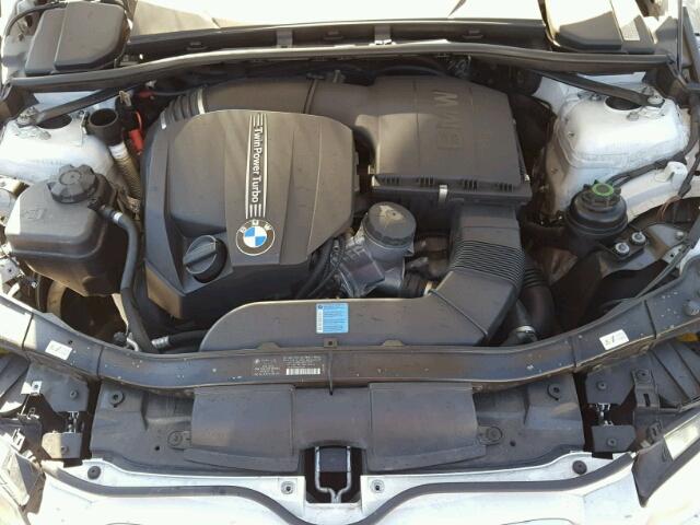 WBAKF9C57BE261633 - 2011 BMW 335 XI WHITE photo 7