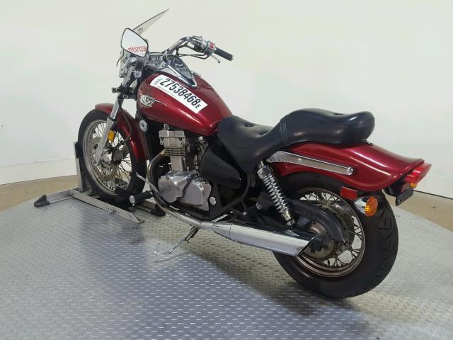 JKAENVC199A213166 - 2009 KAWASAKI EN500 C MAROON photo 6