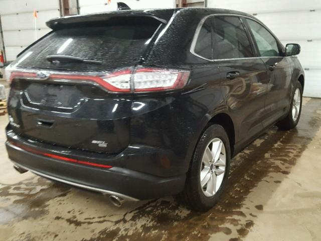 2FMPK4J83GBB16995 - 2016 FORD EDGE SEL BLACK photo 4