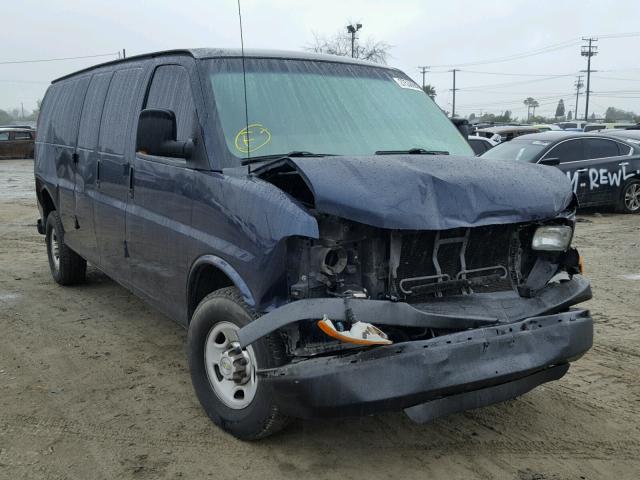 1GCZGUBGXC1128068 - 2012 CHEVROLET EXPRESS G3 BLUE photo 1