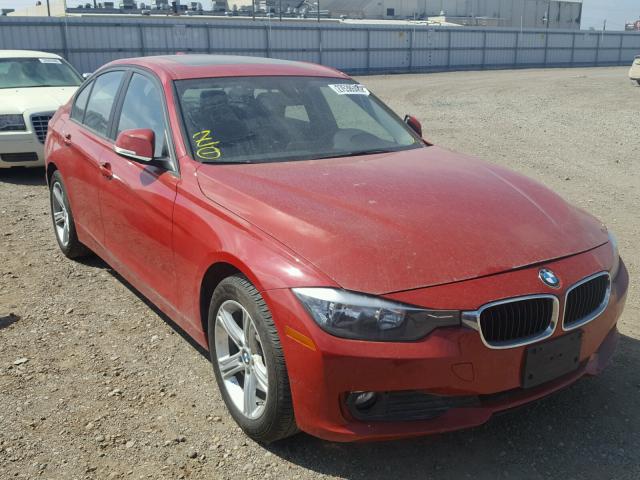 WBA3C3G59ENS69516 - 2014 BMW 320 I RED photo 1