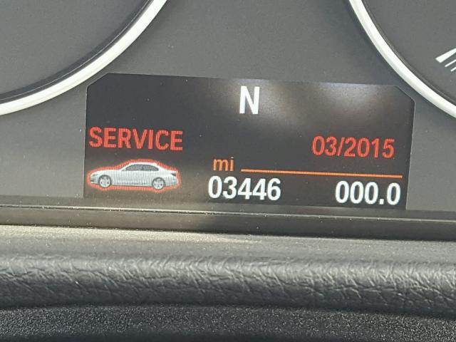 WBA3C3G59ENS69516 - 2014 BMW 320 I RED photo 8