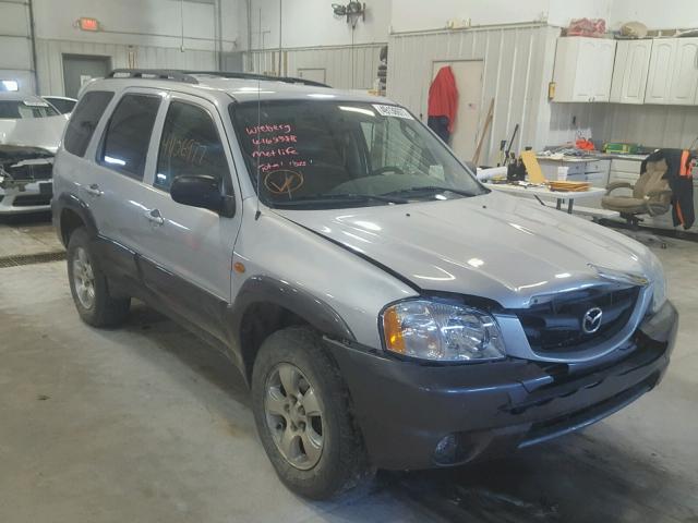 4F2CZ96123KM49132 - 2003 MAZDA TRIBUTE ES SILVER photo 1