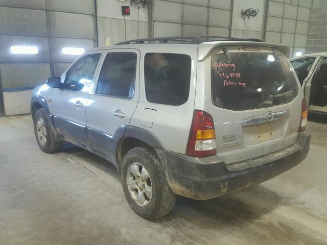 4F2CZ96123KM49132 - 2003 MAZDA TRIBUTE ES SILVER photo 3