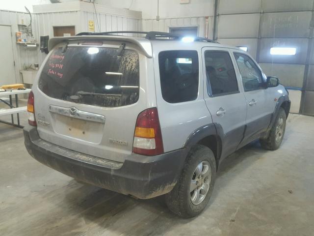 4F2CZ96123KM49132 - 2003 MAZDA TRIBUTE ES SILVER photo 4