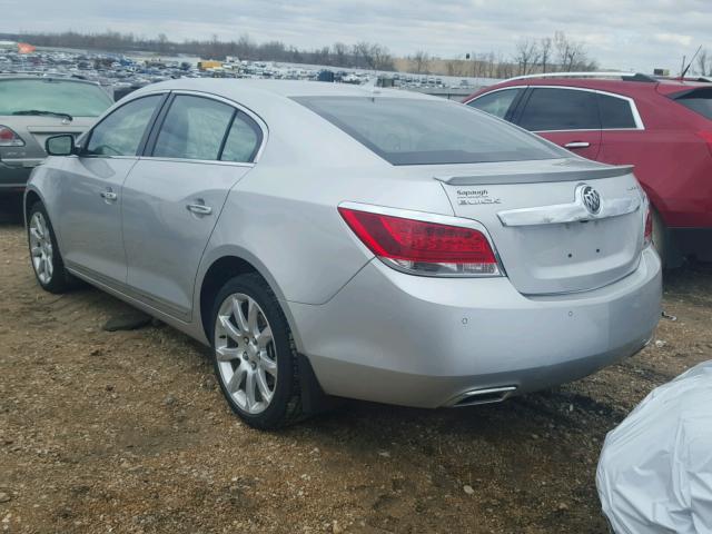 1G4GJ5G32DF230548 - 2013 BUICK LACROSSE T SILVER photo 3