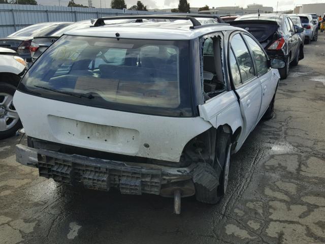 1G8ZK8271WZ172014 - 1998 SATURN SW2 WHITE photo 4