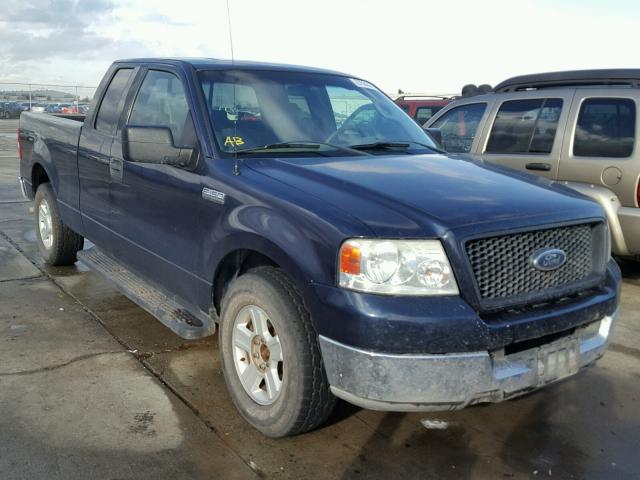 1FTPX12534NB53747 - 2004 FORD F150 BLUE photo 1