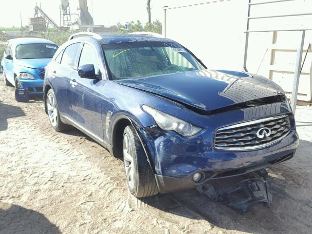 JNRBS18W79M200106 - 2009 INFINITI FX50 BLUE photo 1